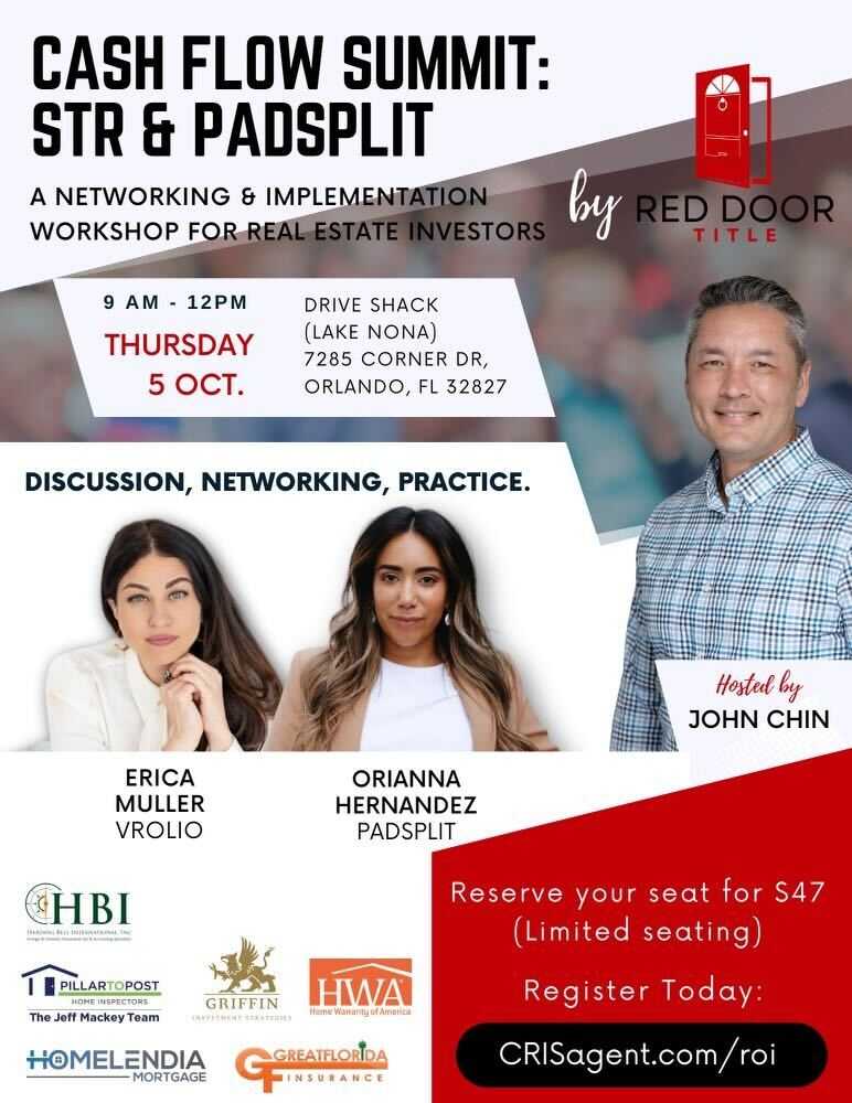 Event Cash Flow Summit PadSplit in Orlando image