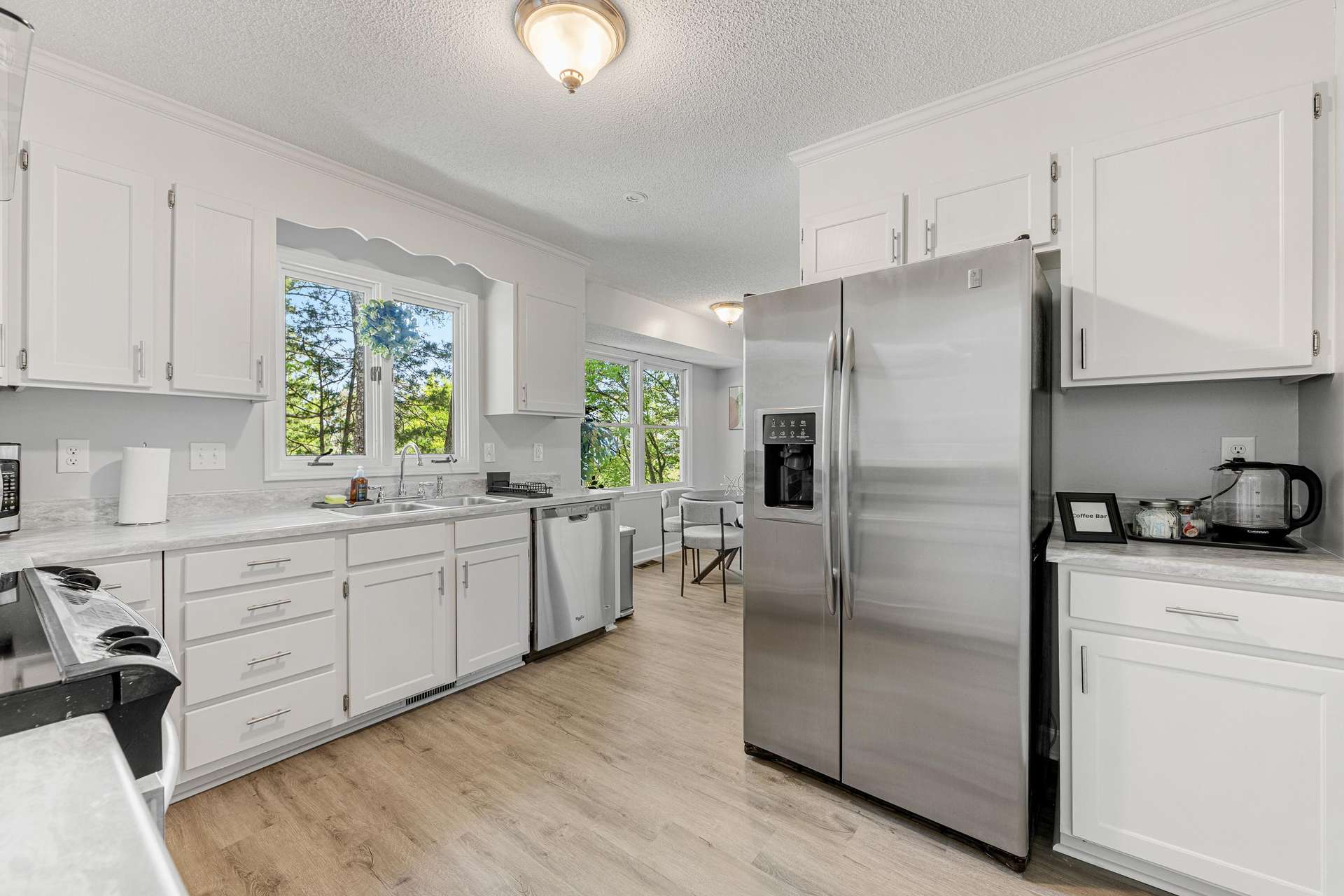 Coffee Bar in the kitchen
