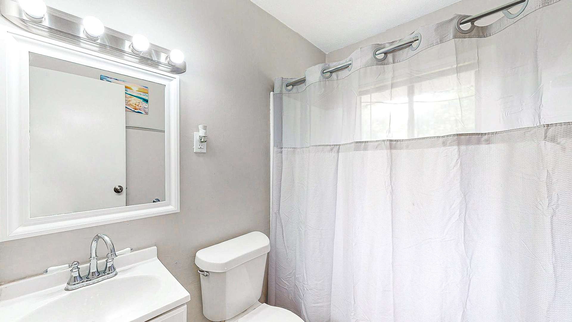 bathroom, detected: shower