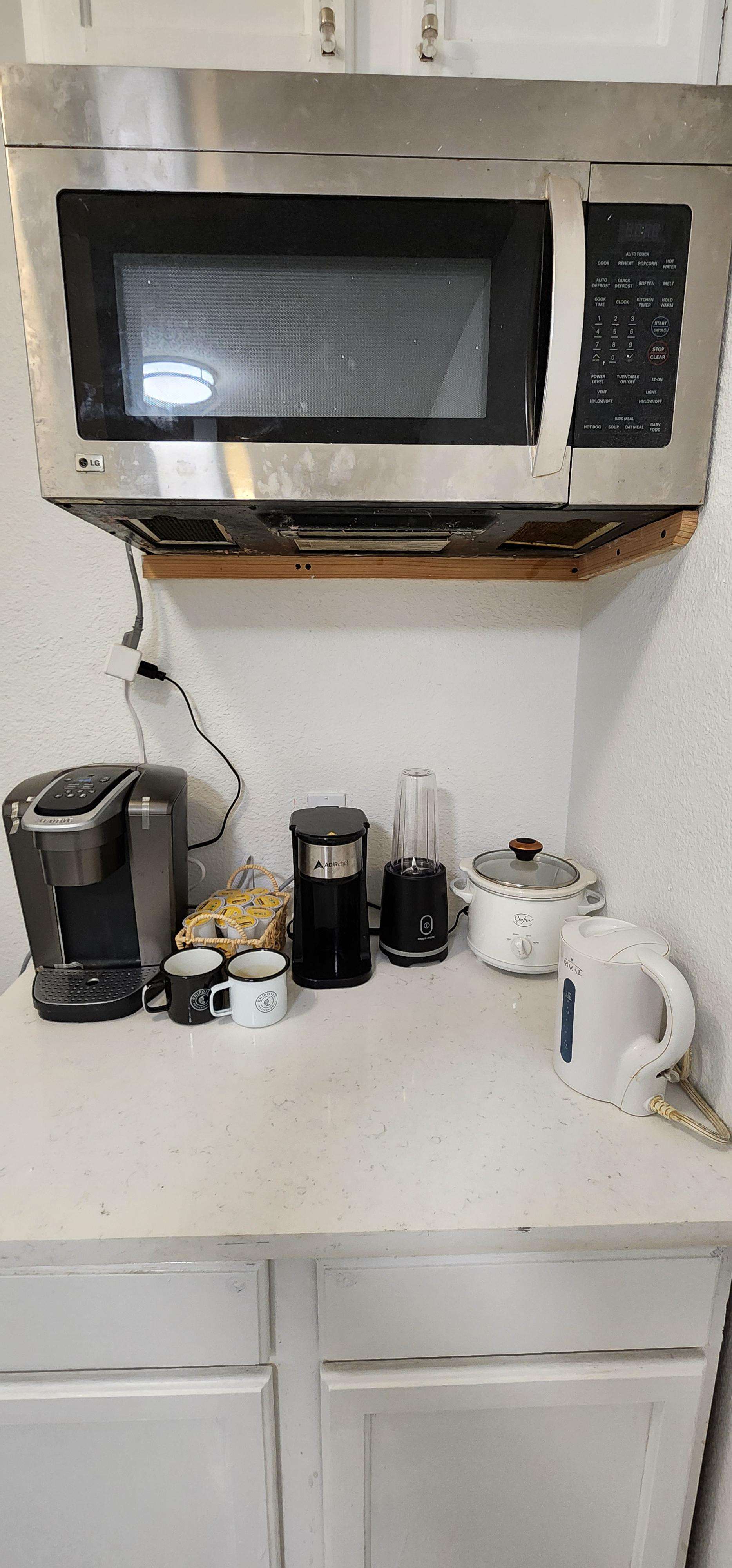 2nd Floor Kitchenette - Keurig K-Cup, Rice Cooker, Water Heater