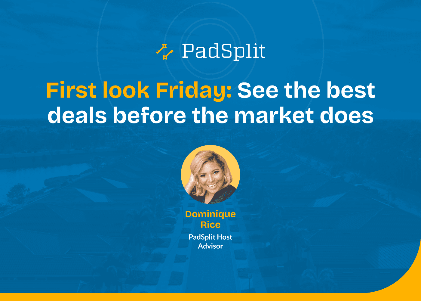 Event First look Friday: See the best deals before the market does image