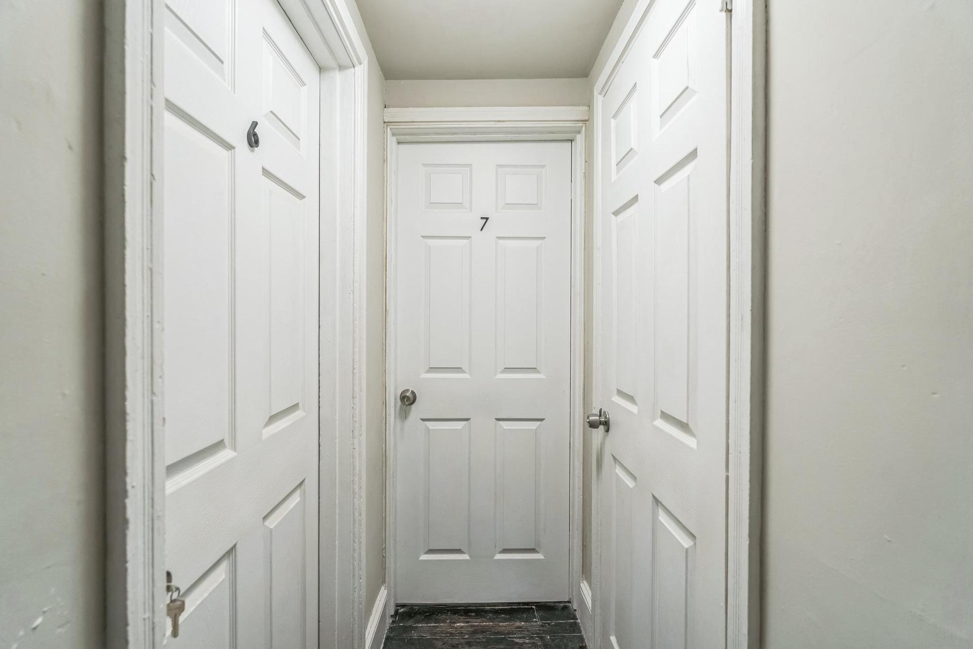 Rooms 6, 7 & Closet Outside
