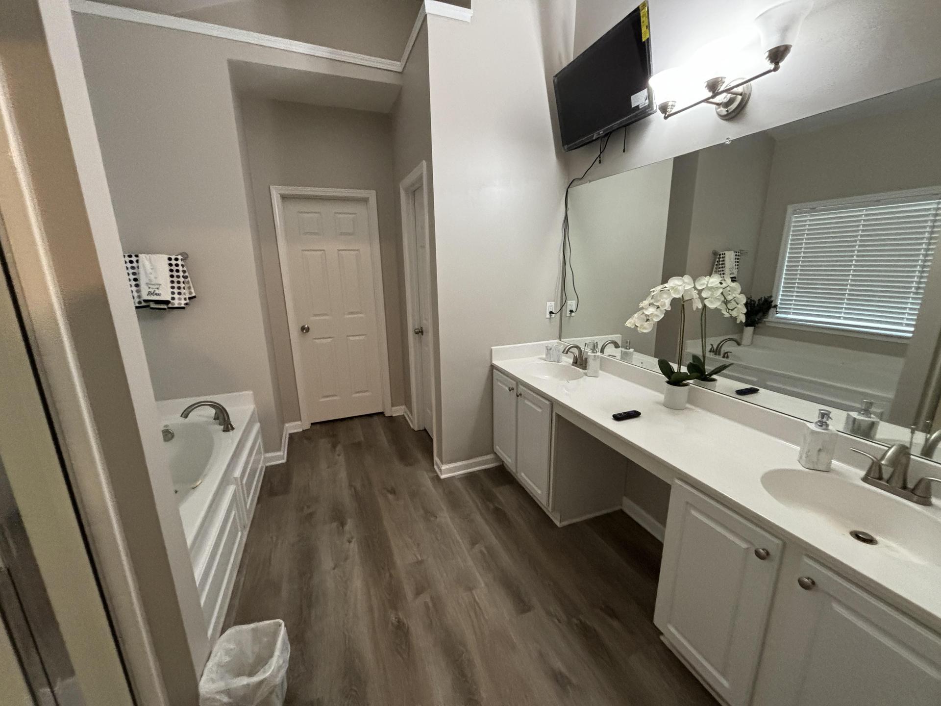 Master bathroom