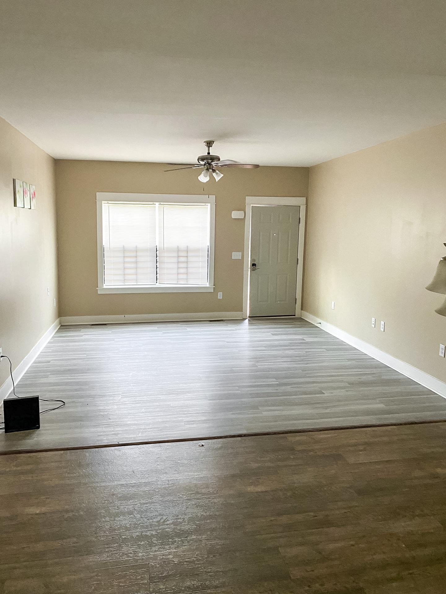 Common spaces including the kitchen