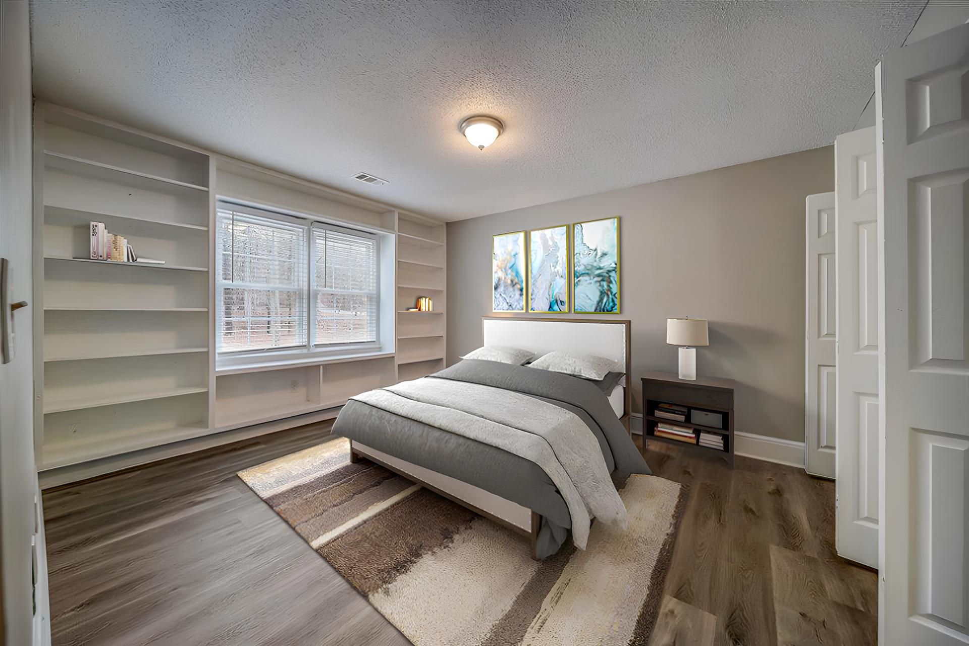 bedroom, detected: bed