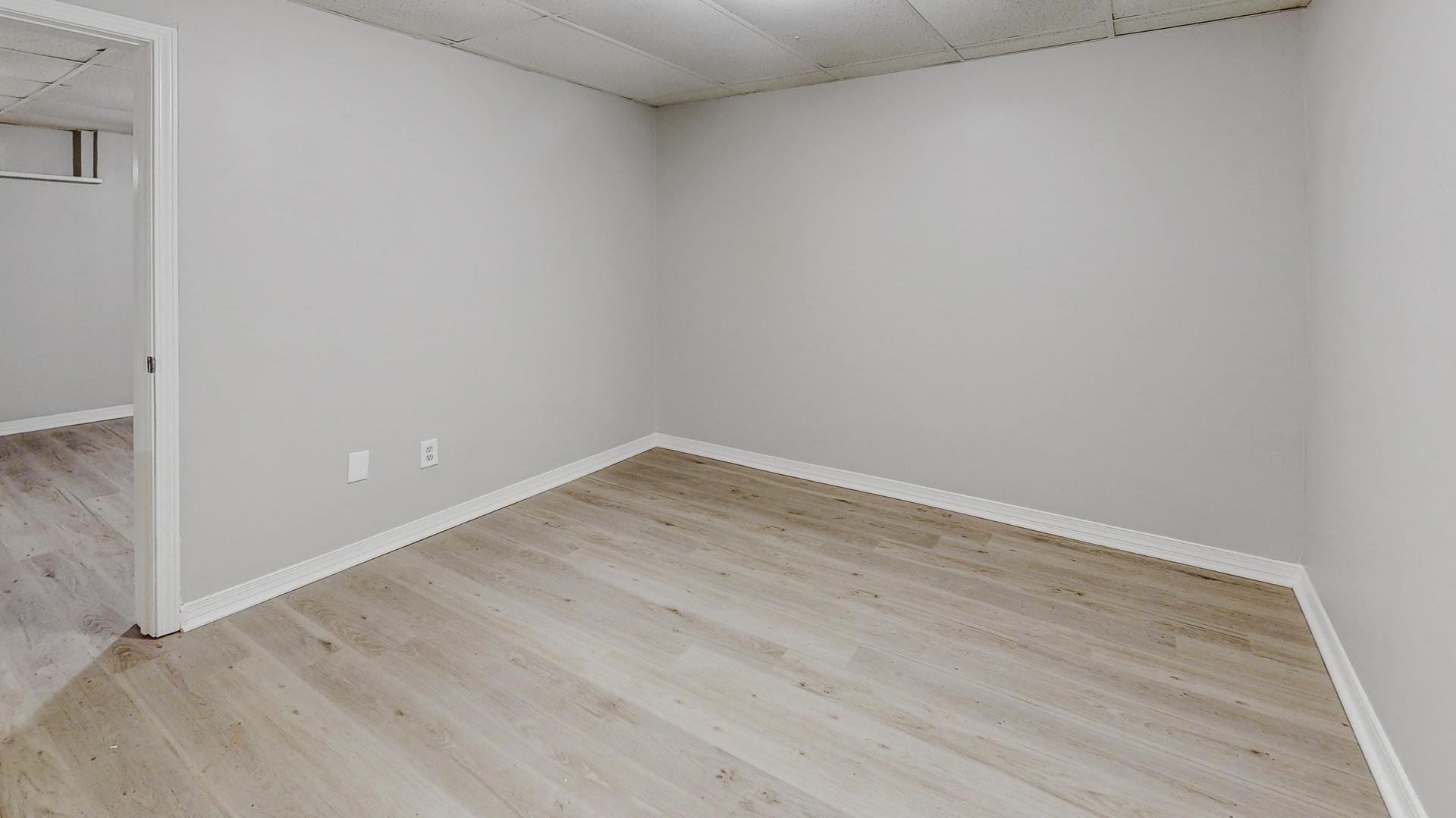 Common spaces including the kitchen