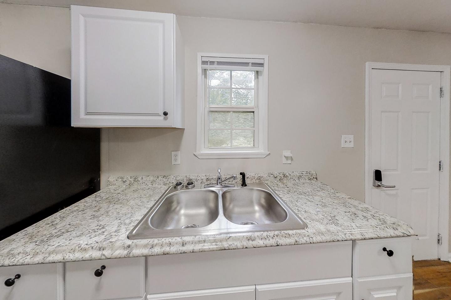 Common spaces including the kitchen