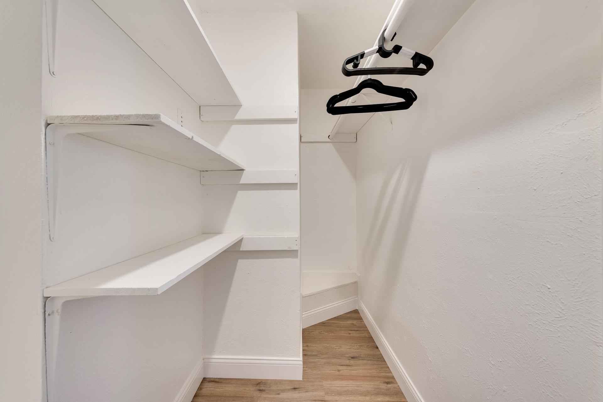 Huge walking closet