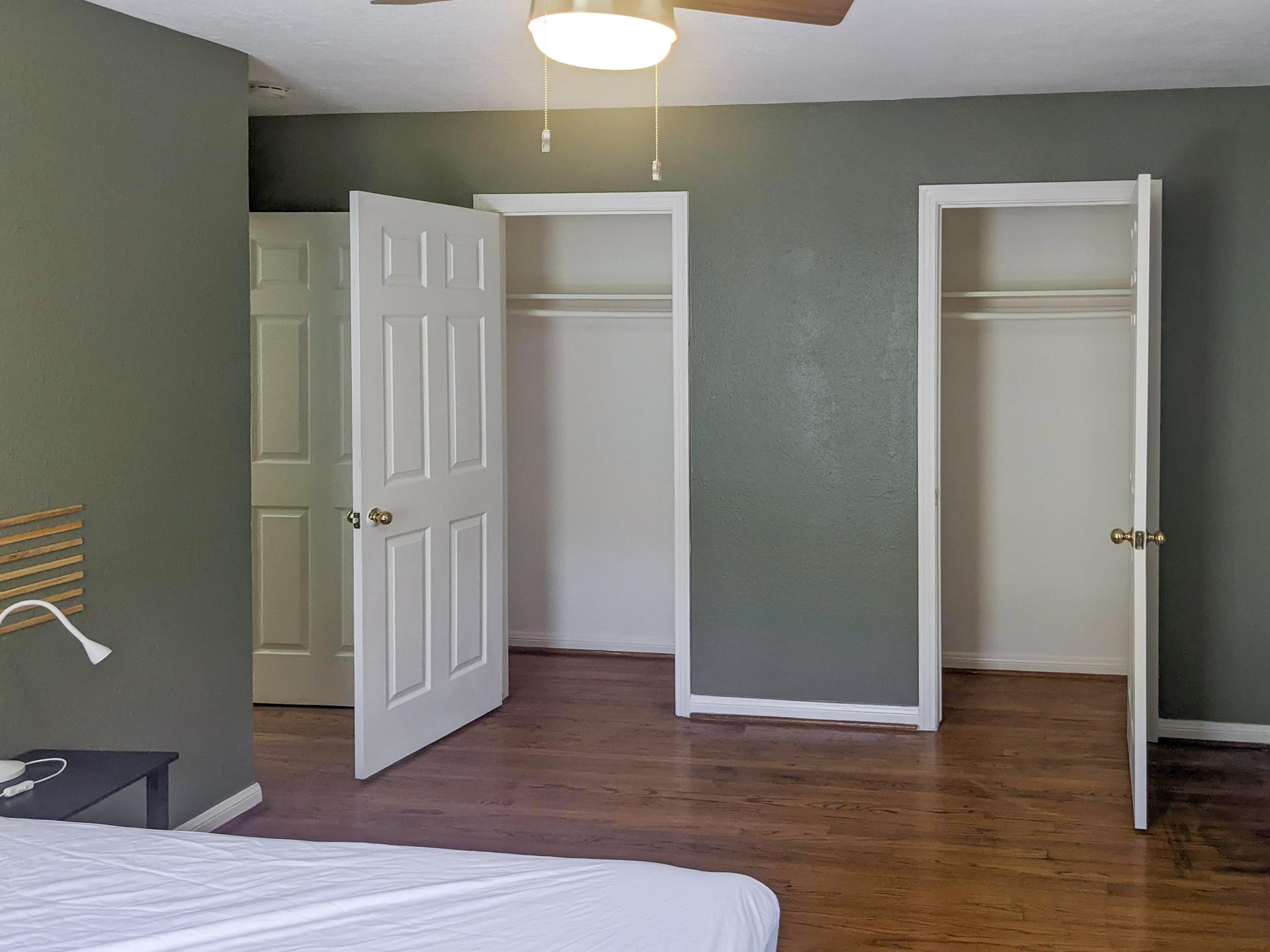 bedroom, detected: ceiling fan, bed