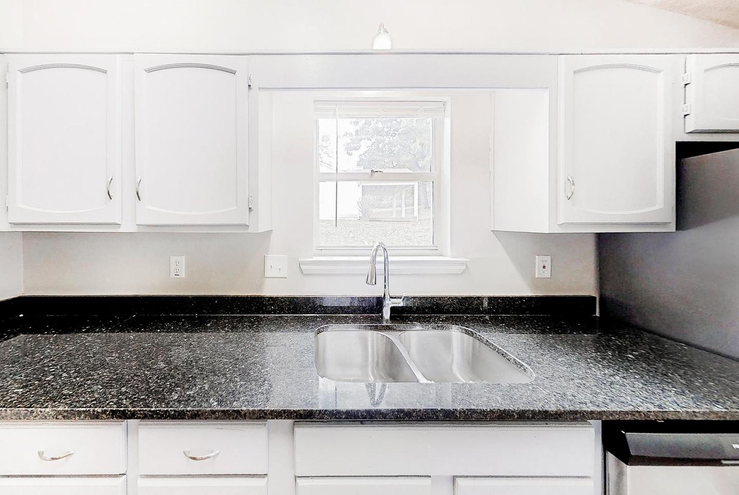 Common spaces including the kitchen