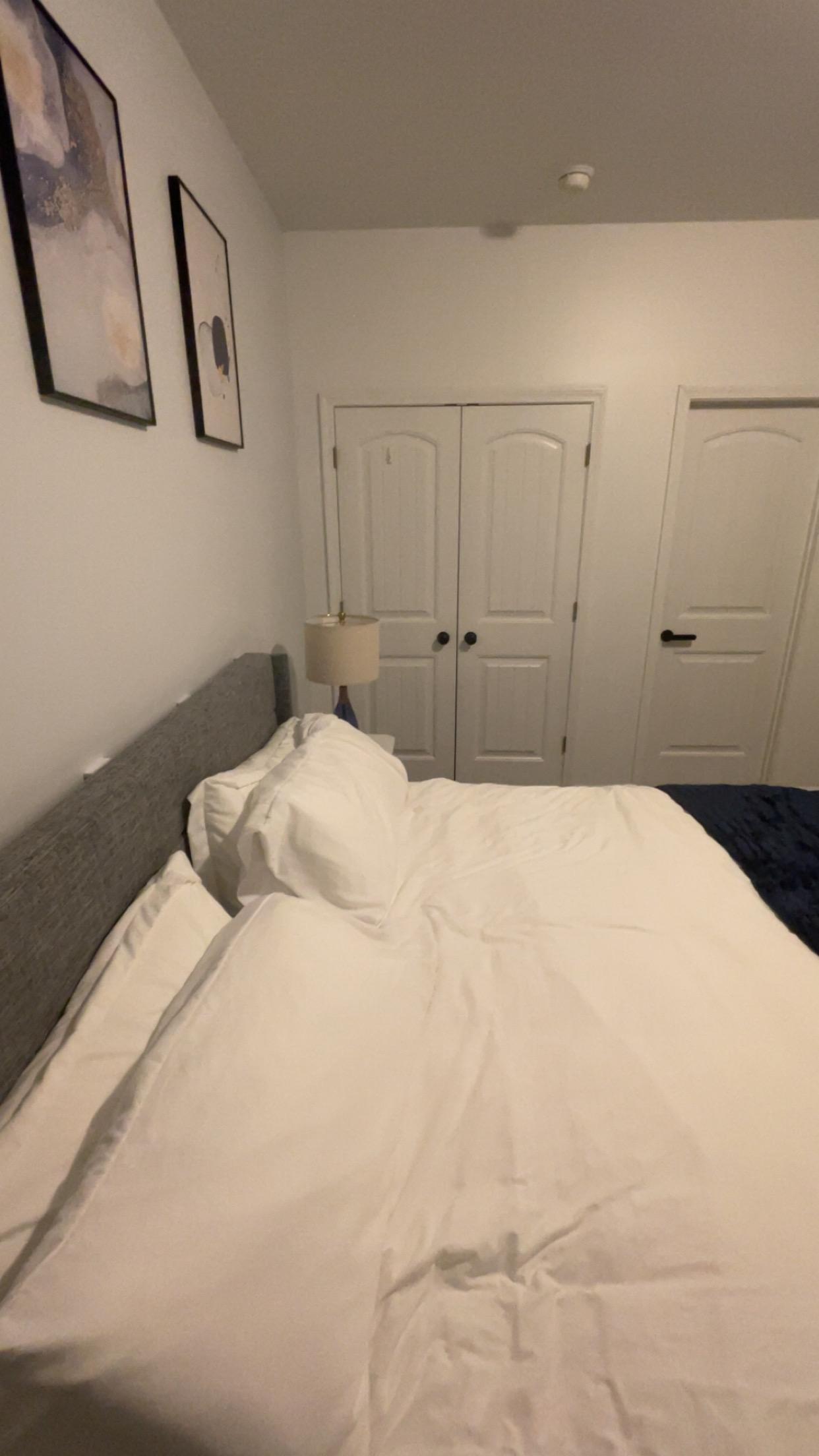 Bedroom King size bed vi