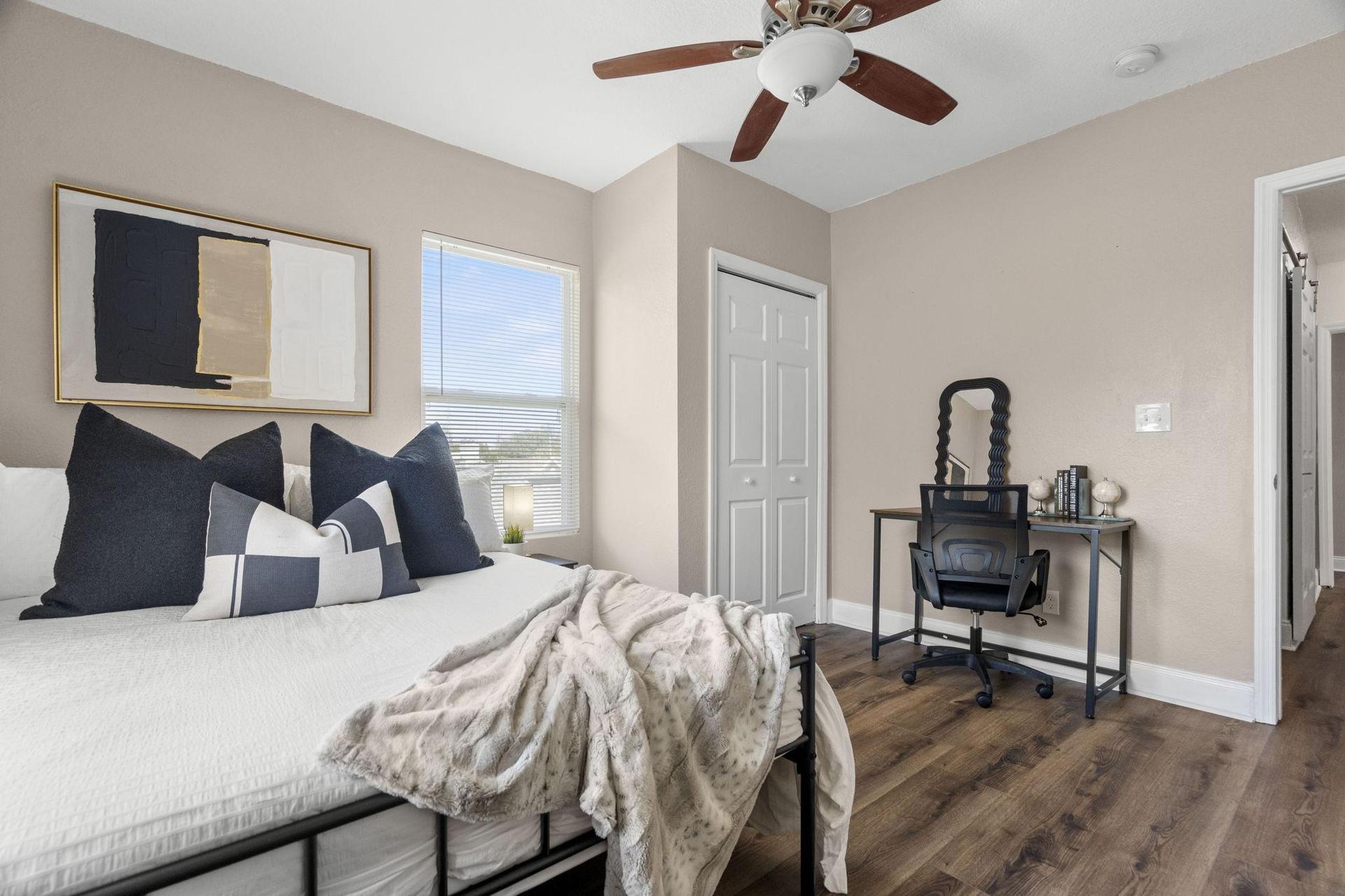 Disclaimer: This photo has been staged. Not all furnishings seen will be provided.