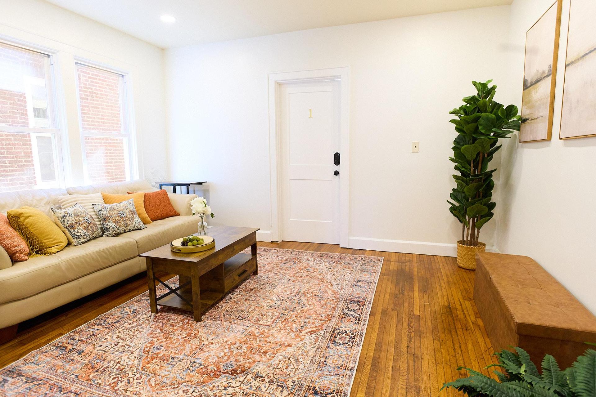 Entry to Bedroom #1 from Living Room