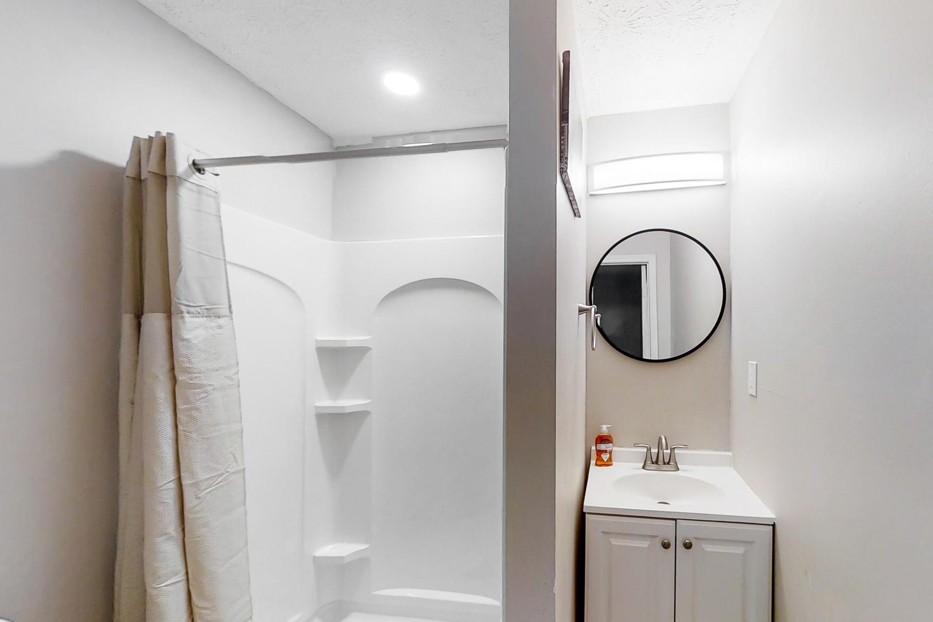 bathroom, detected: shower