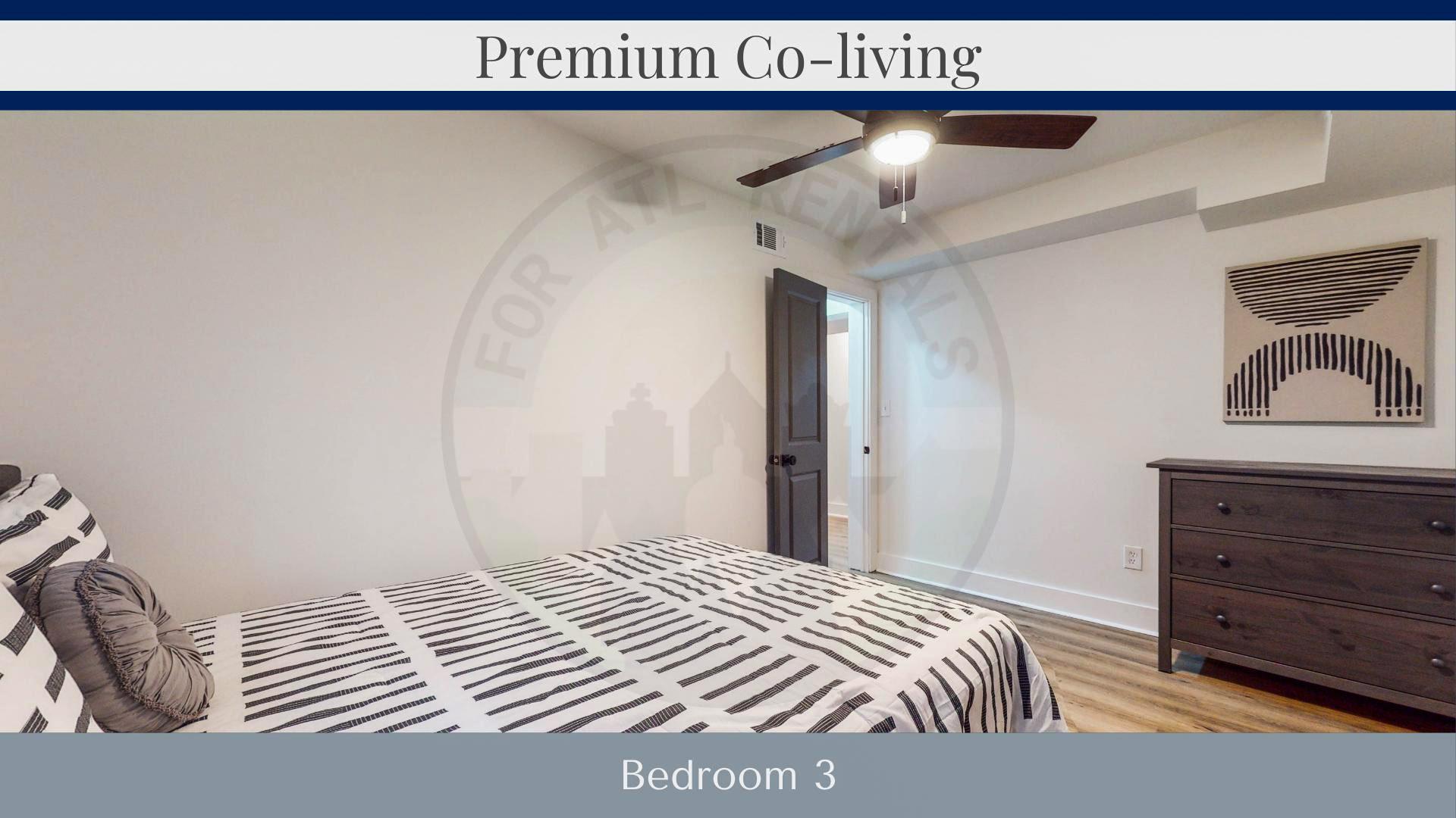 bedroom, detected:bed, ceiling fan