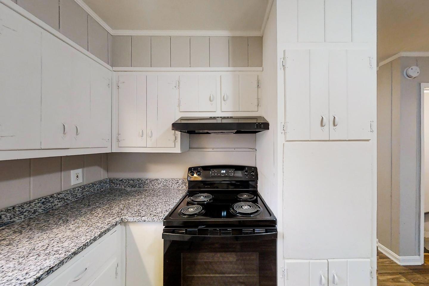 Common spaces including the kitchen