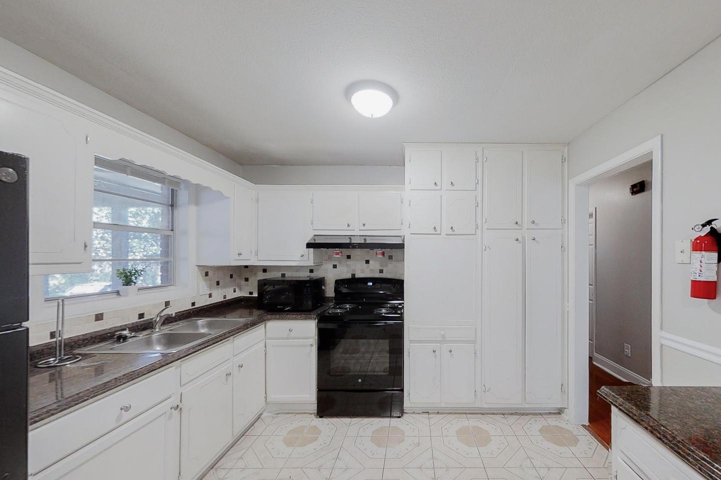Common spaces including the kitchen