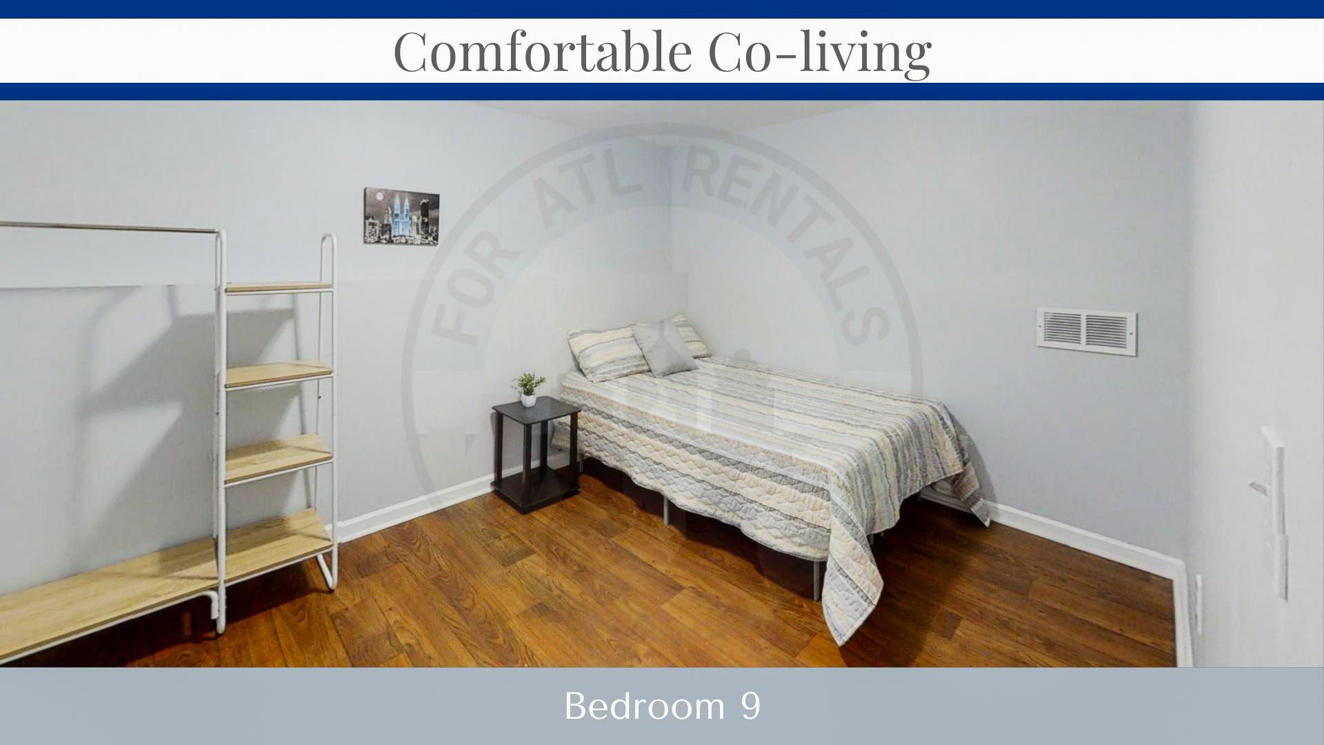 bedroom, detected:bed, ceiling fan