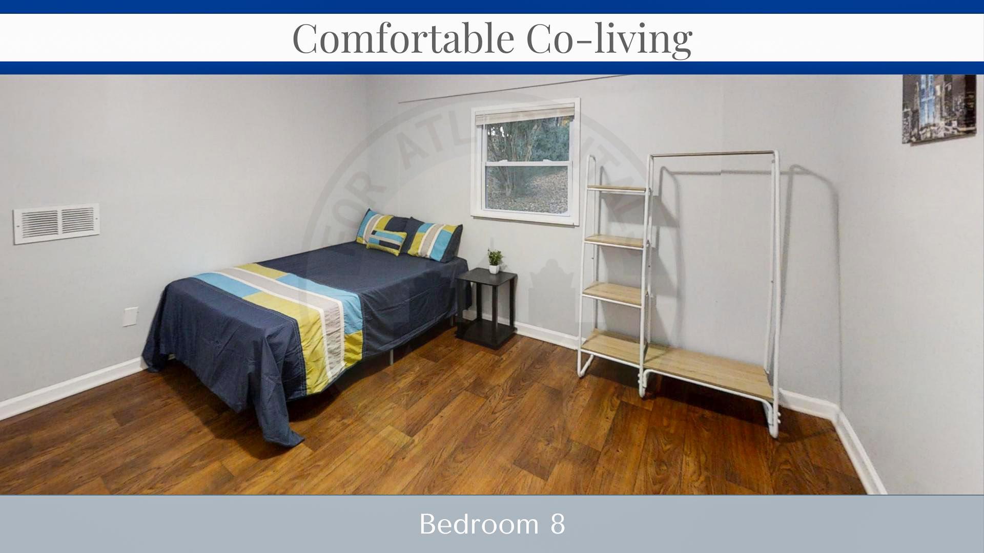 bedroom, detected:bed, ceiling fan