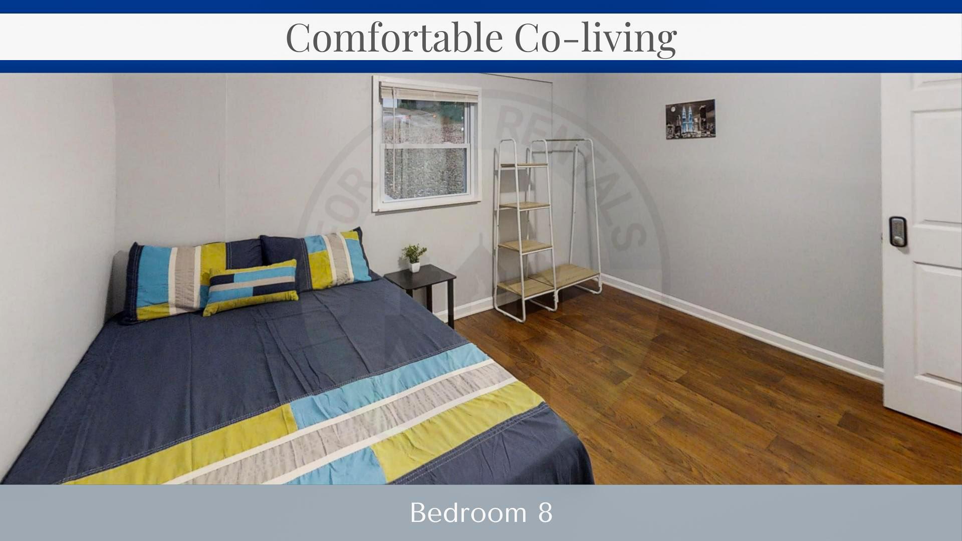 bedroom, detected:bed, ceiling fan