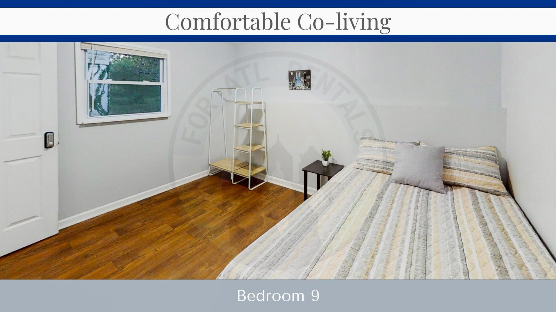 bedroom, detected:bed, ceiling fan