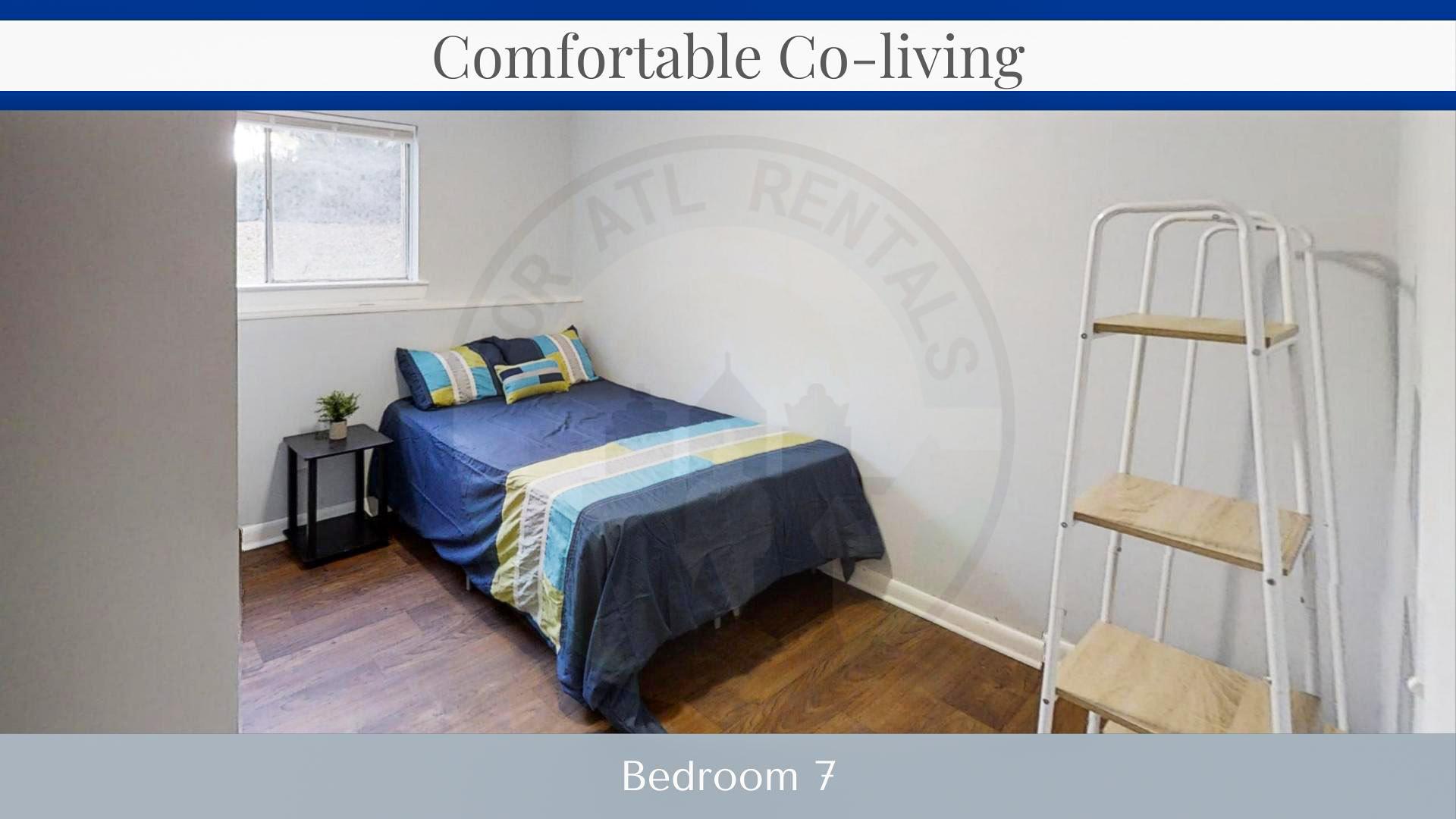 bedroom, detected:bed, ceiling fan