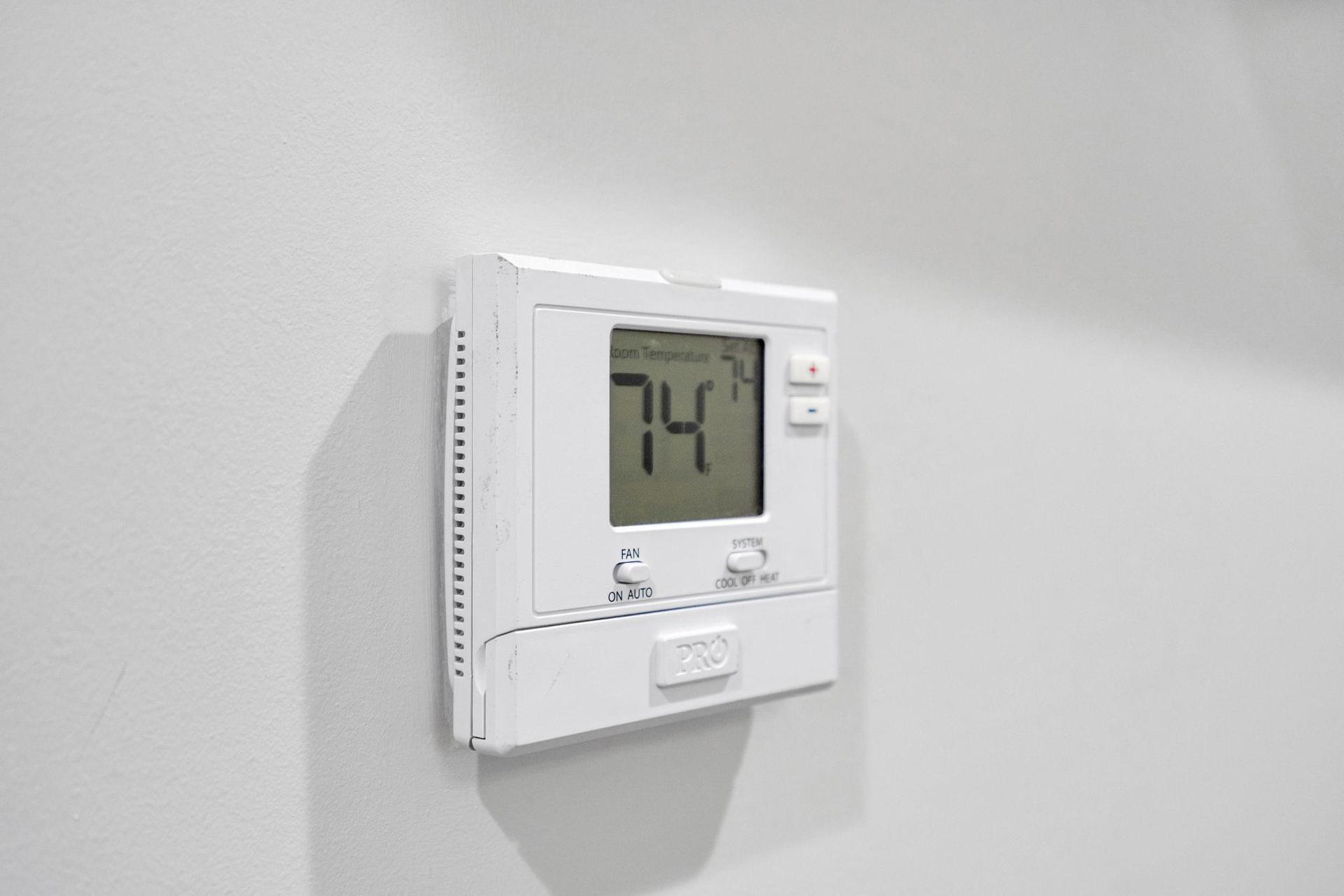 Personal Thermostat to control climate in your private en-suite!