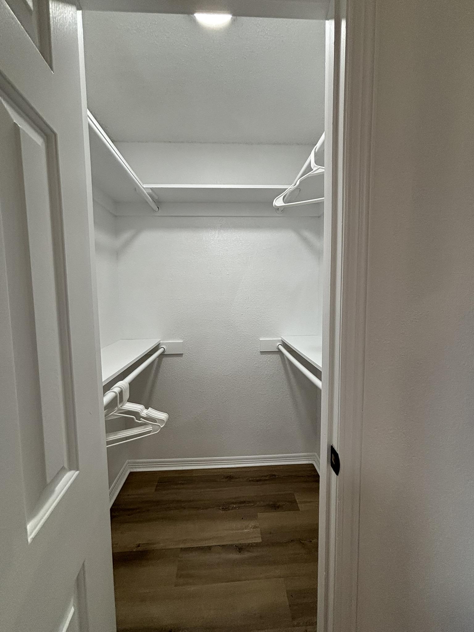 Walk in closet