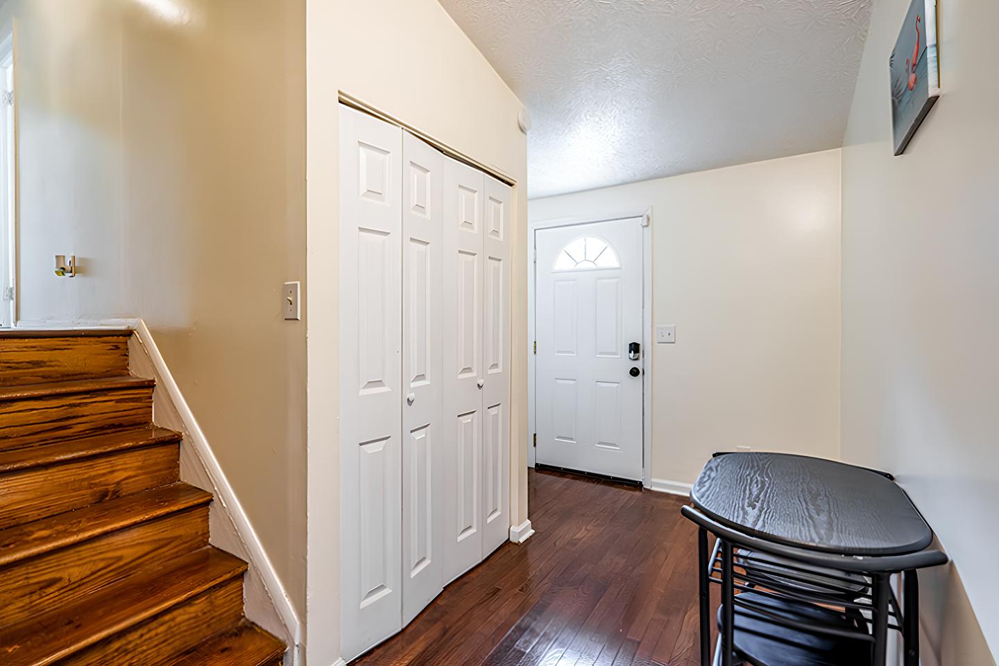 Common spaces including the kitchen