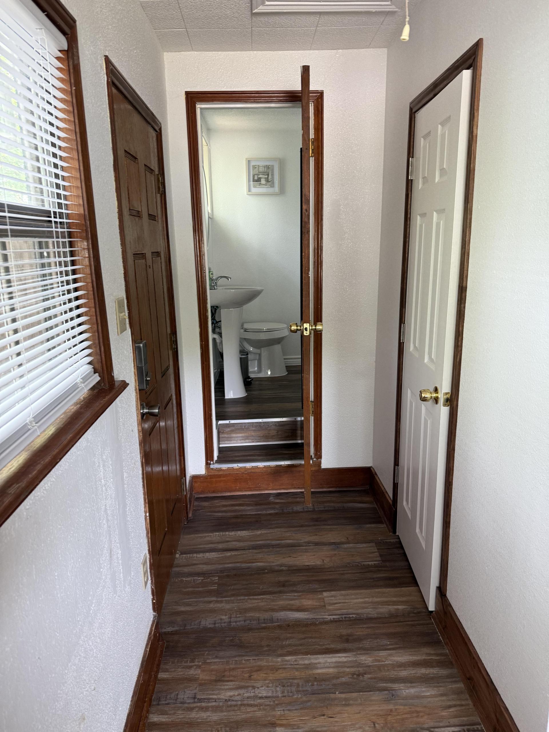Private entrance, closet and ensuite bathroom