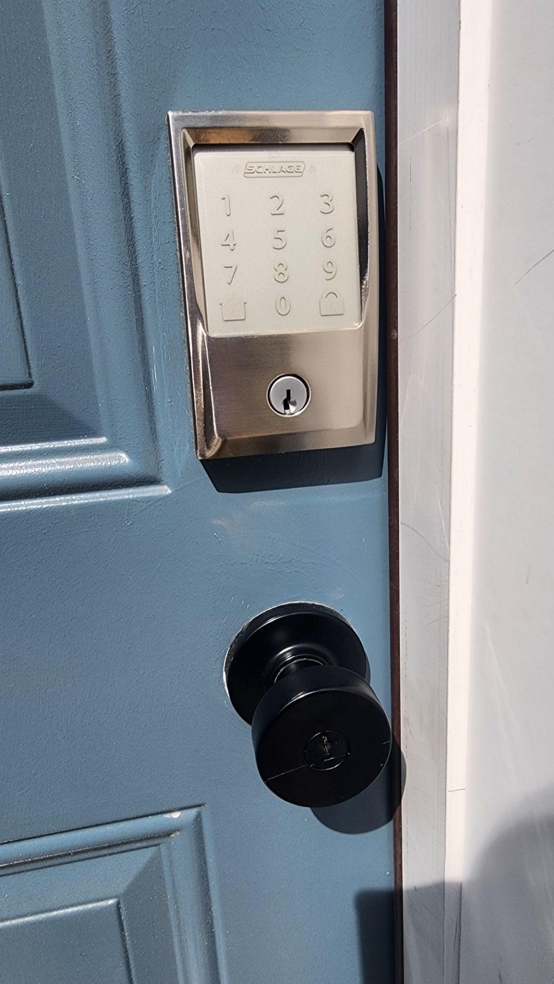 Private entrance in back of house