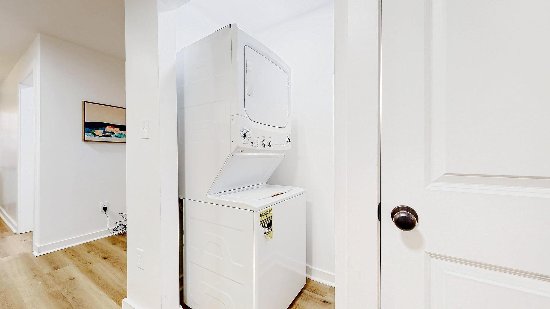 Common spaces including the kitchen