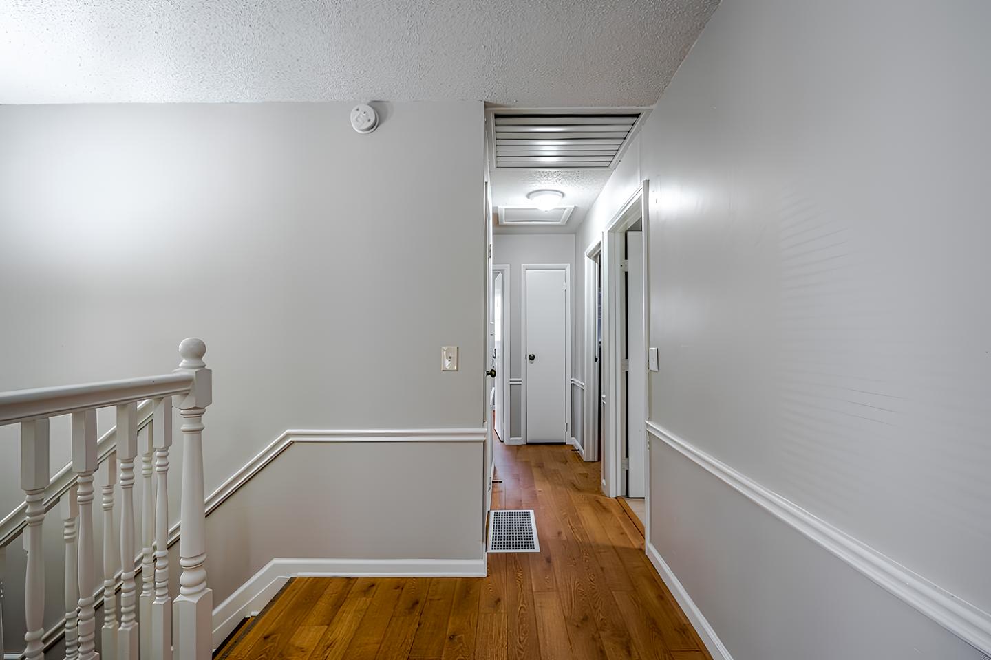 Common spaces including the kitchen
