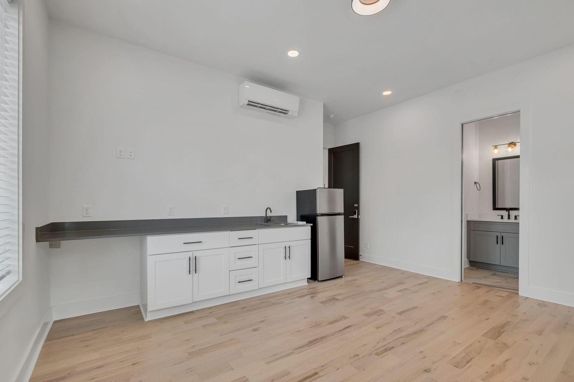 room 102 with kitchenette