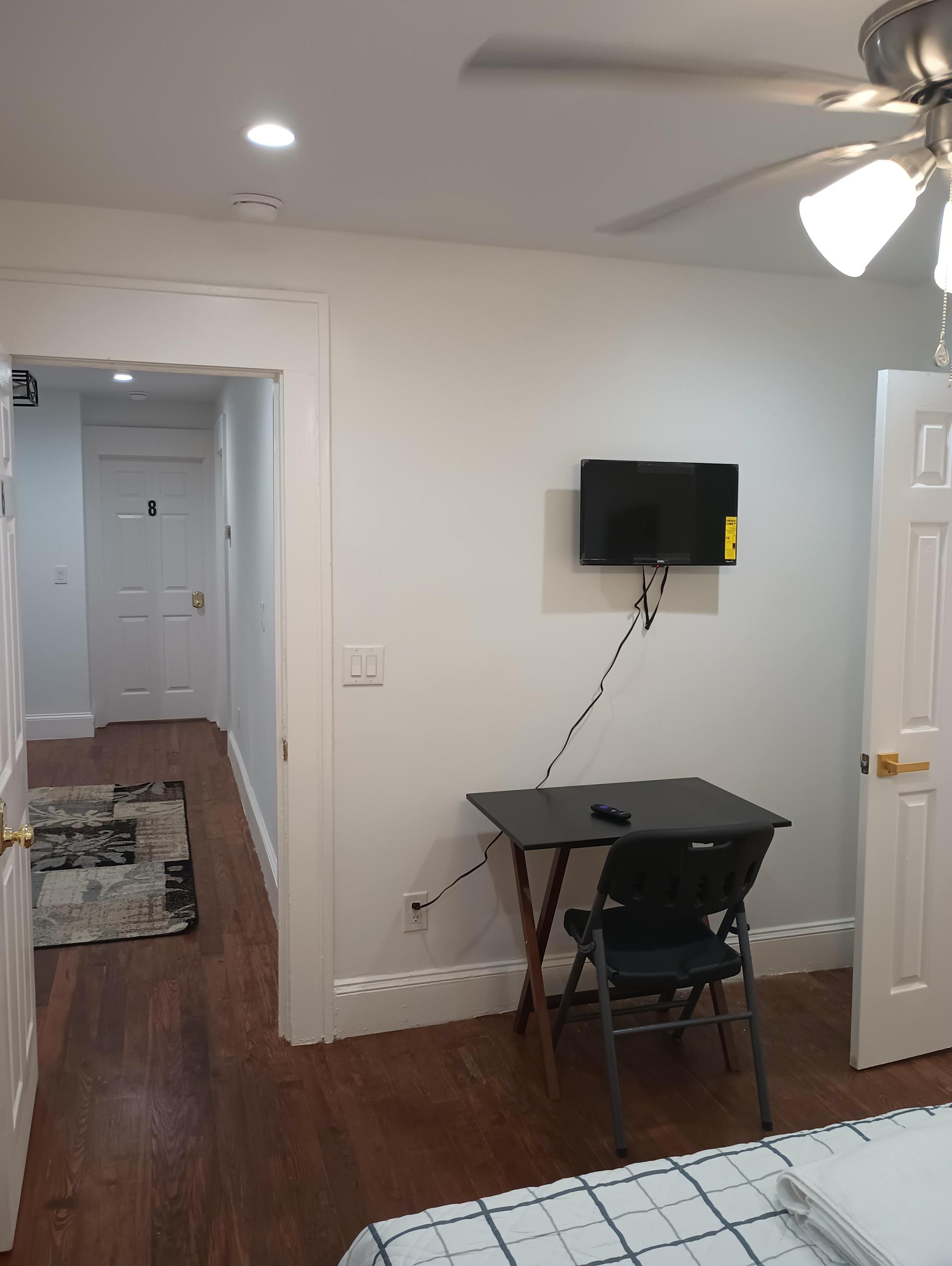 TV and work station