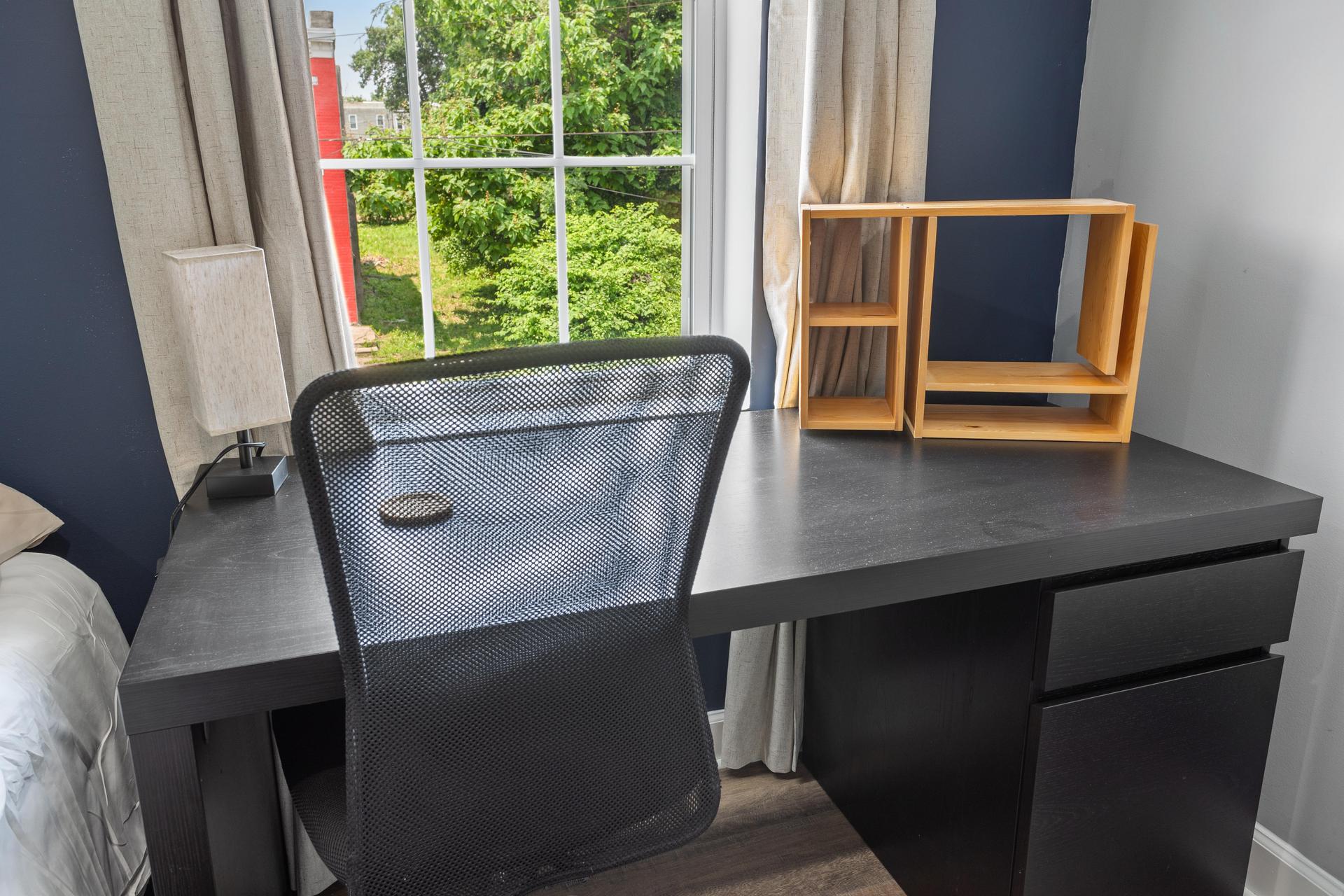 Desk in Bedroom 4