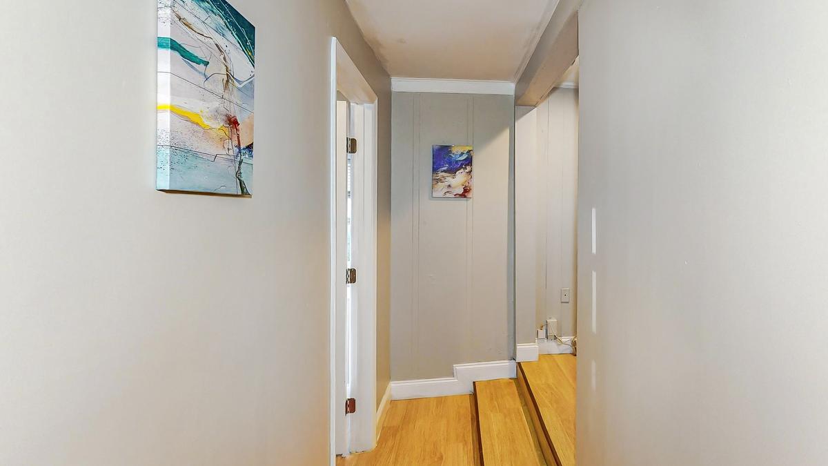 Common spaces including the kitchen