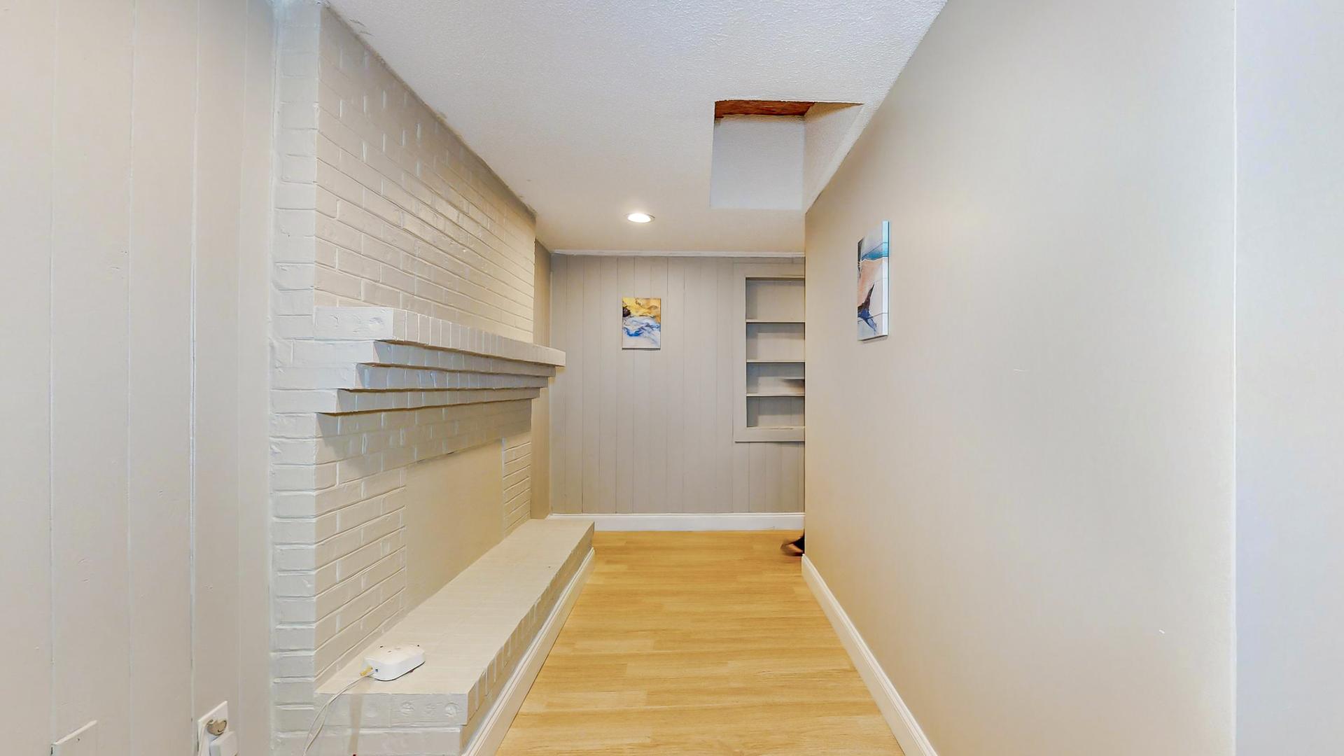 Common spaces including the kitchen