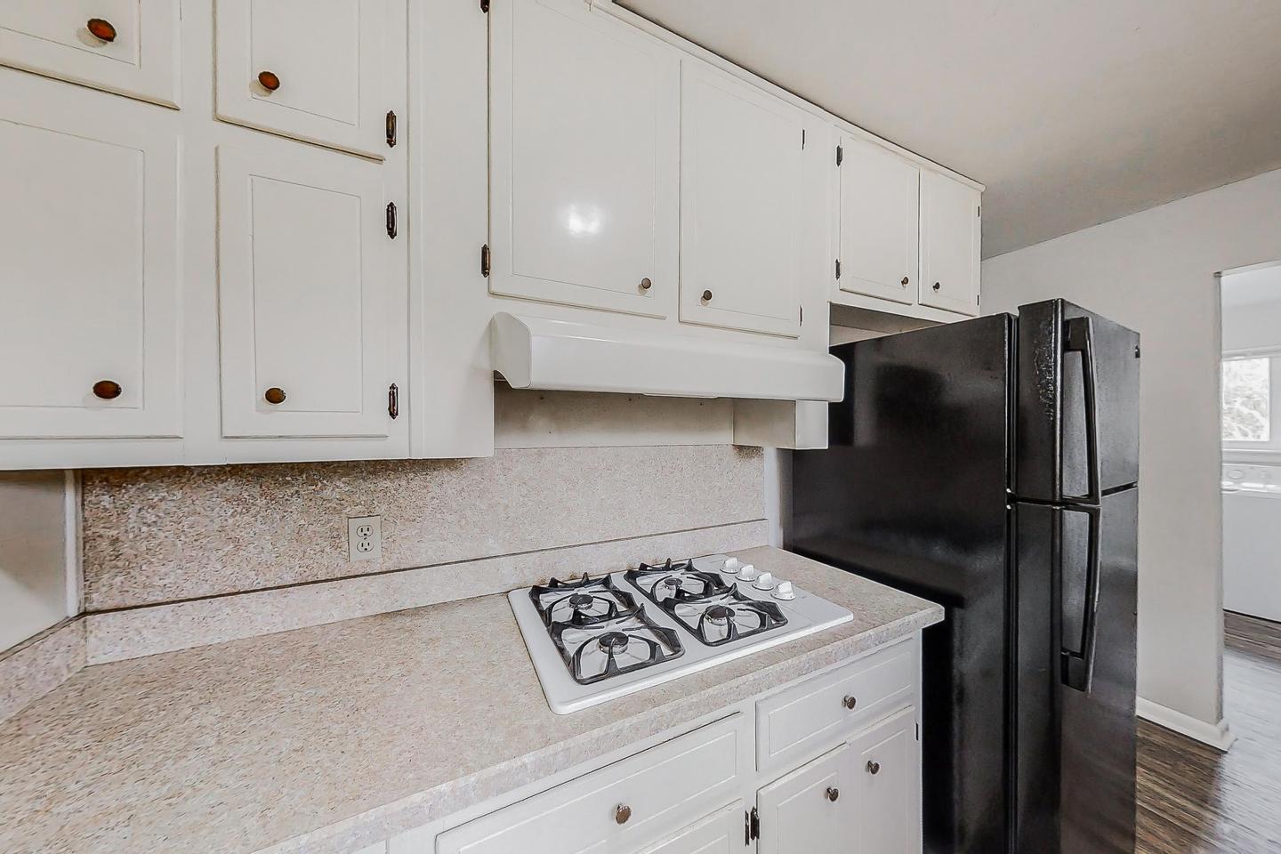 Common spaces including the kitchen