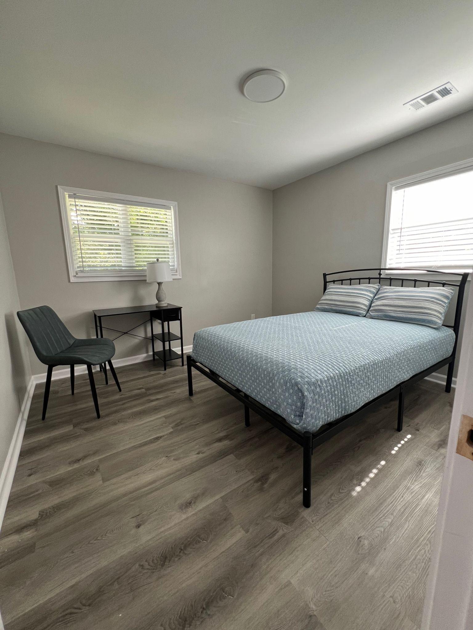 #6 - Large Corner Bedroom - Includes closet, nightstand, writing desk and chair