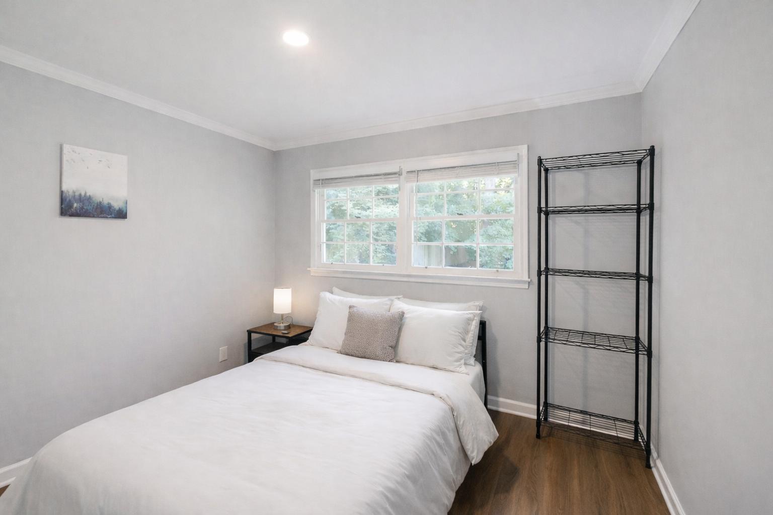 Room 4. Disclaimer: Bedding is not included.