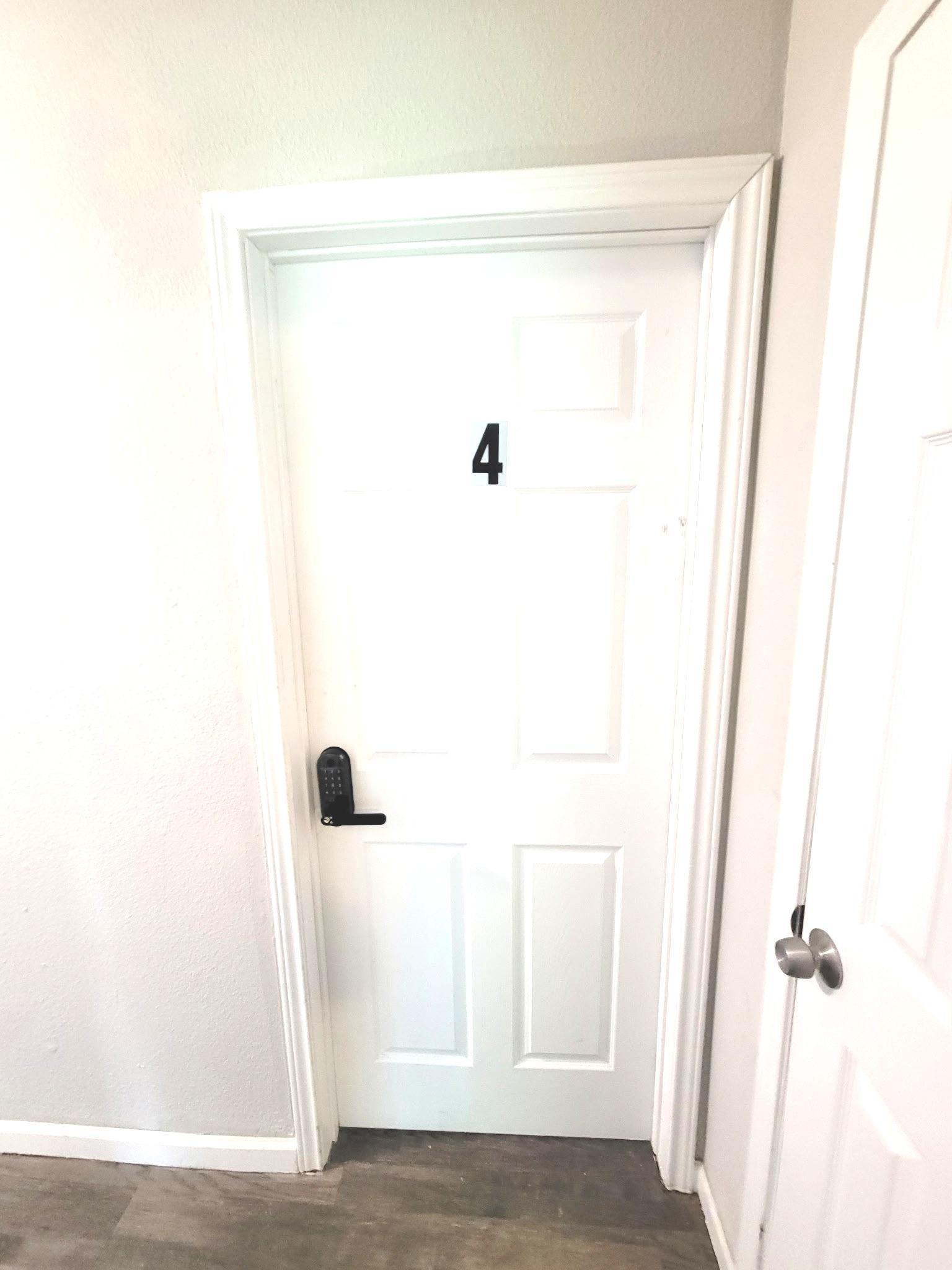 Outside room 4