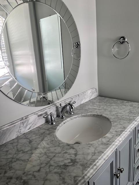 Private upgraded bathroom