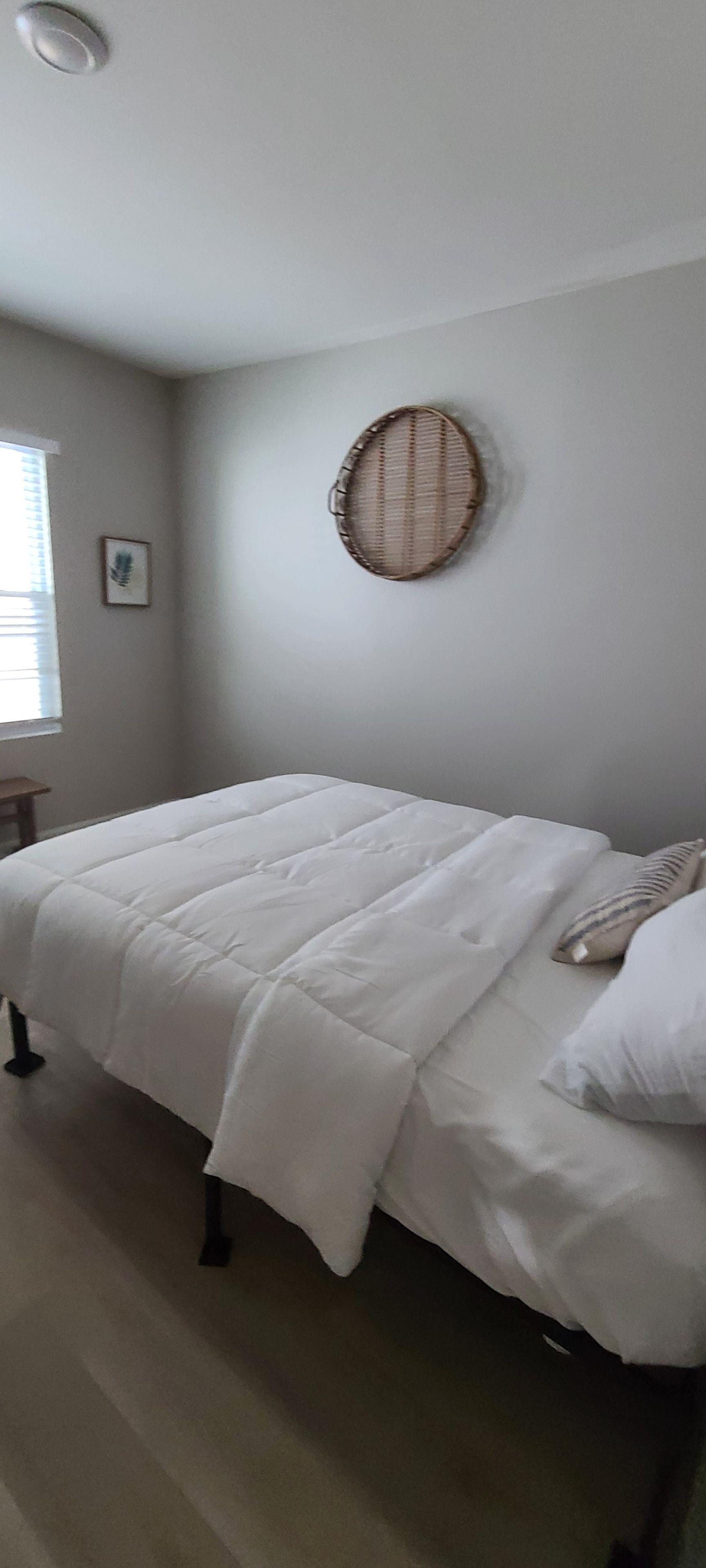Full size bed.