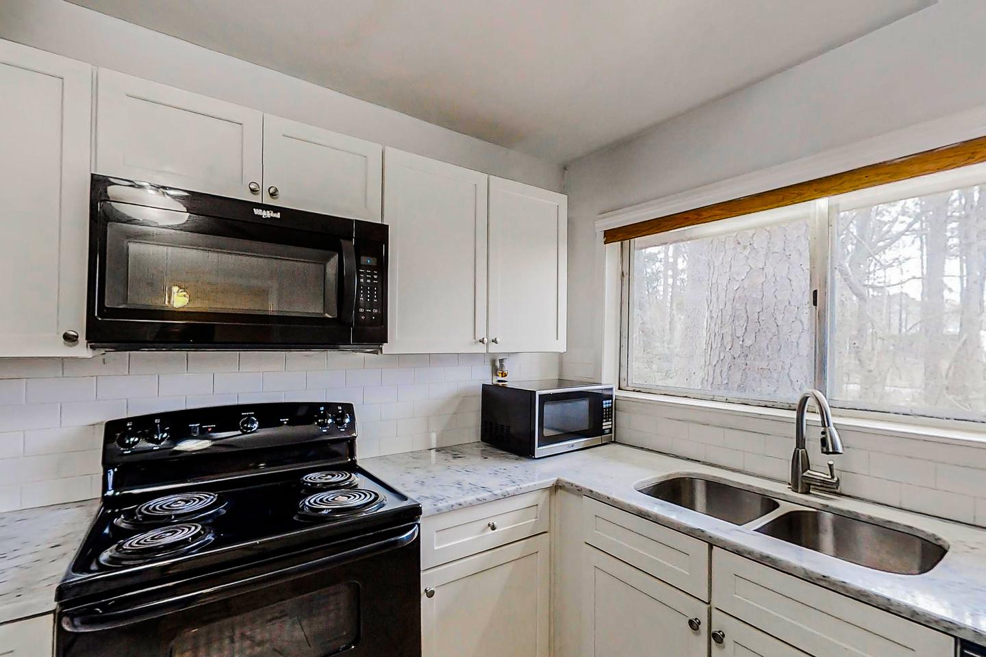 Common spaces including the kitchen