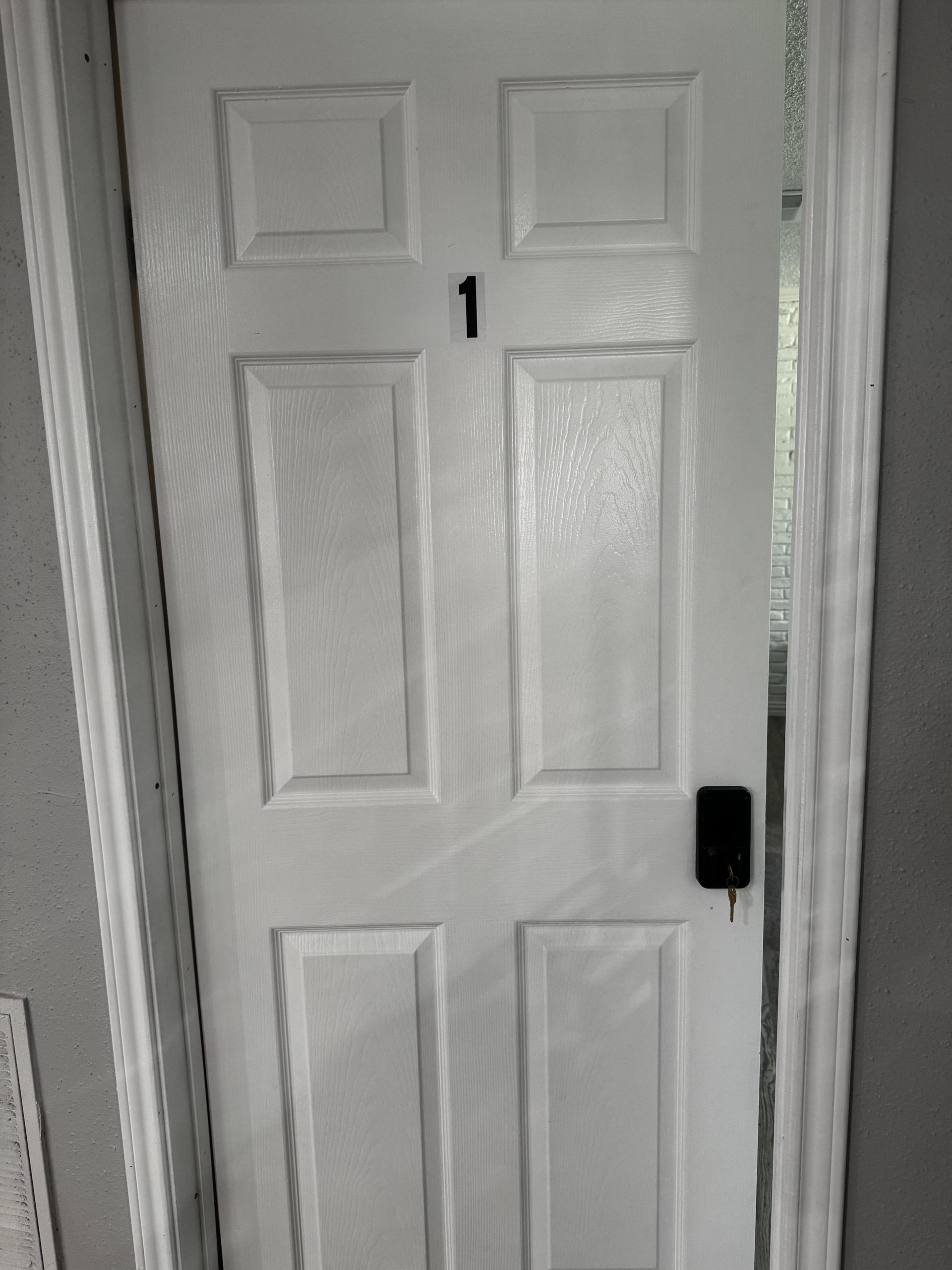 Room 1 door