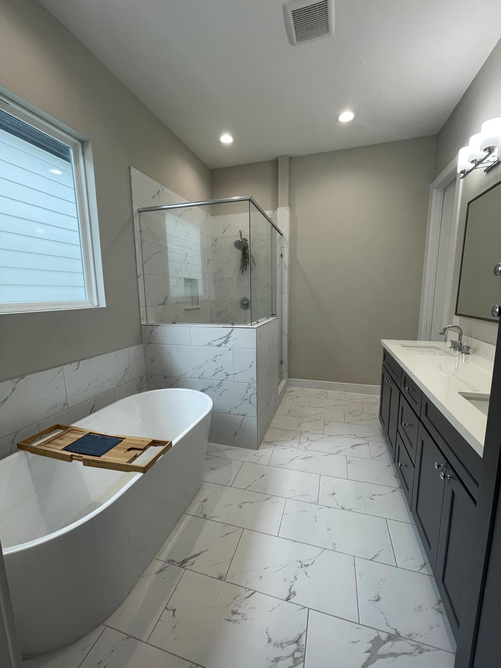 Master bathroom
