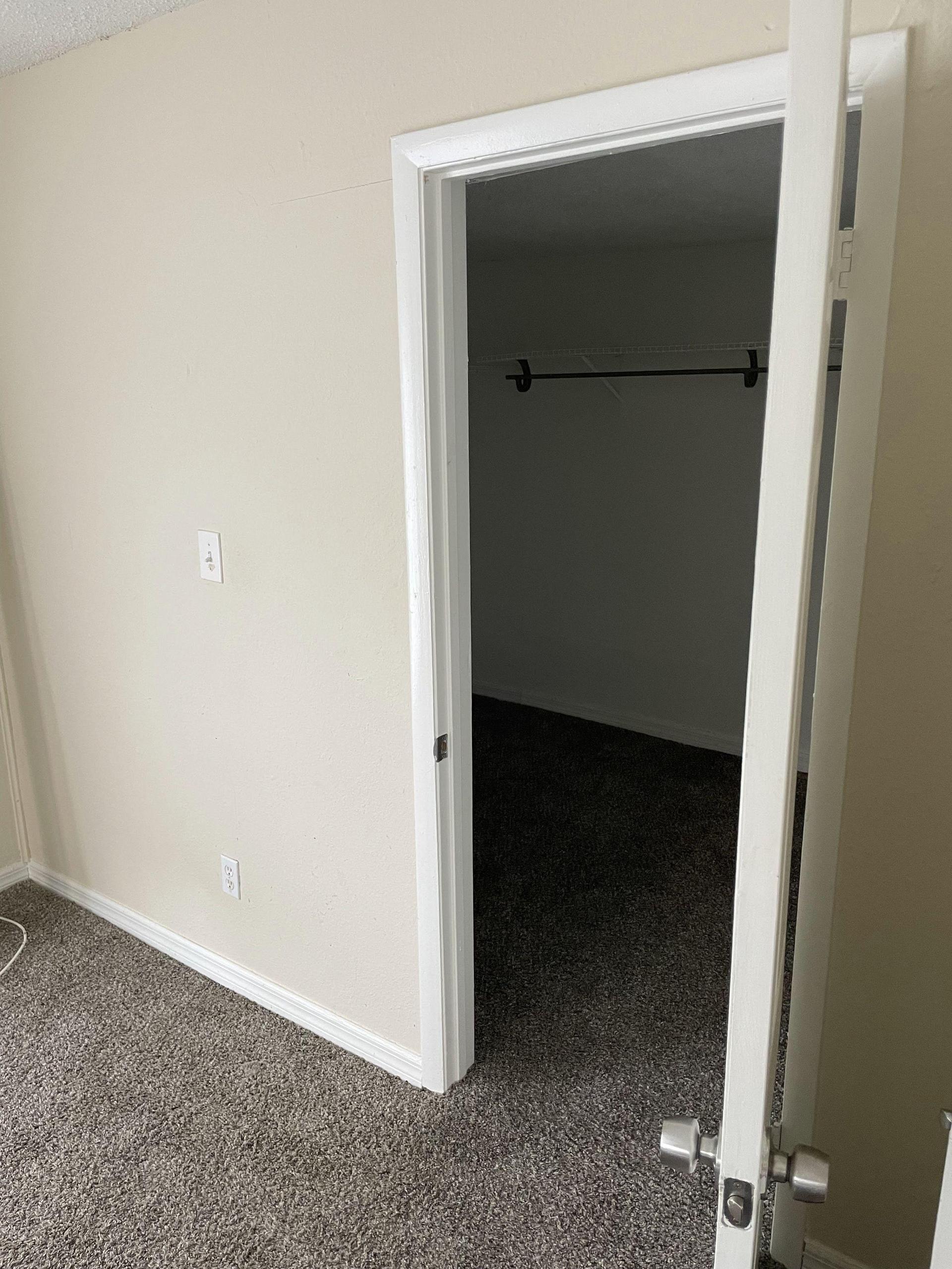 Large walk-in closet
