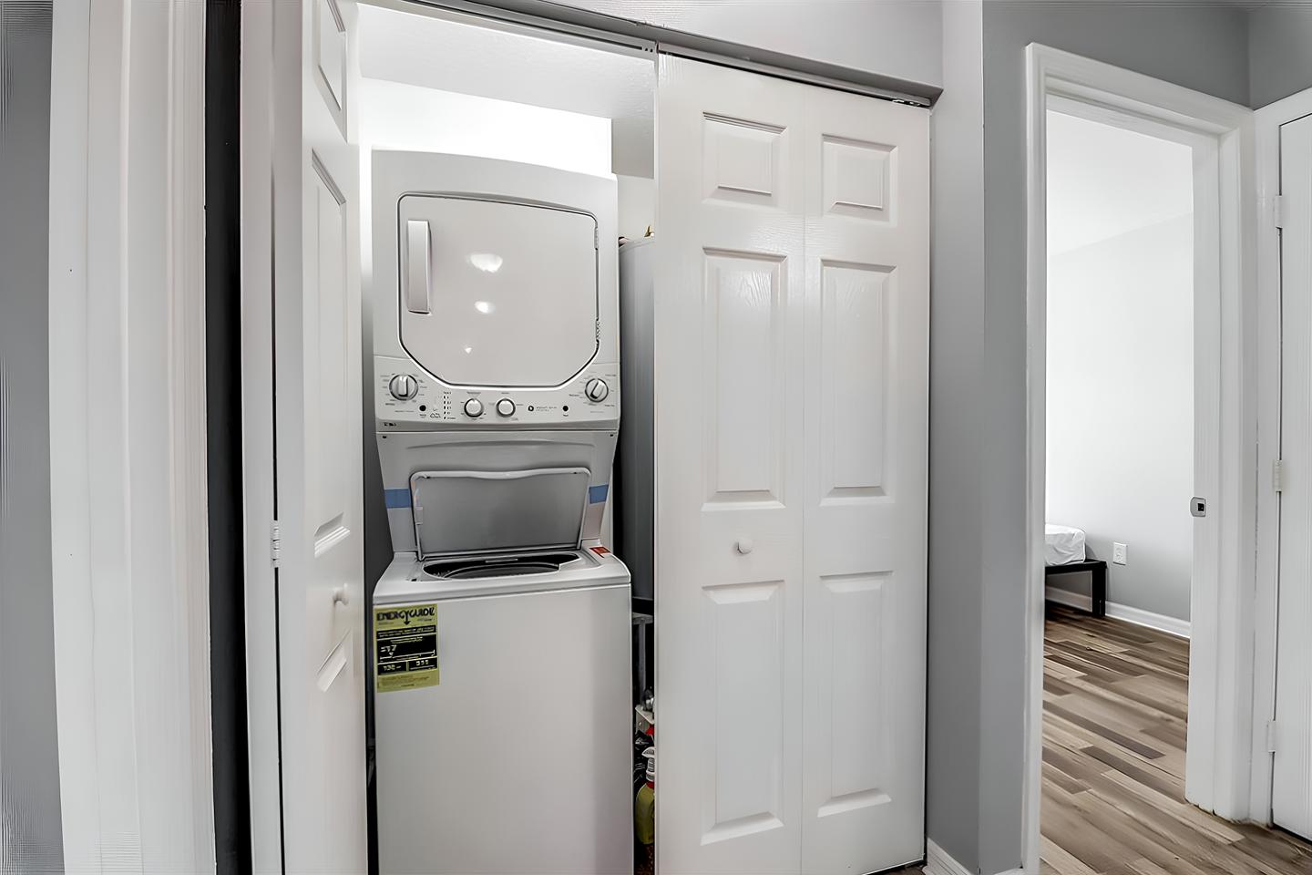 Common spaces including the kitchen