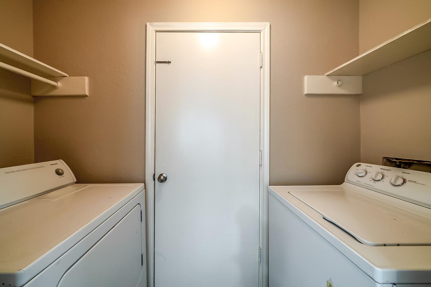 Common spaces including the kitchen